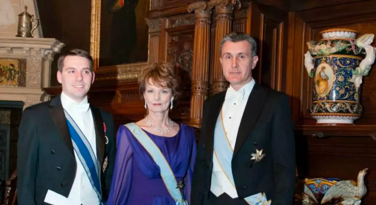 Nicolae, Principesa Margareta si Principele Radu