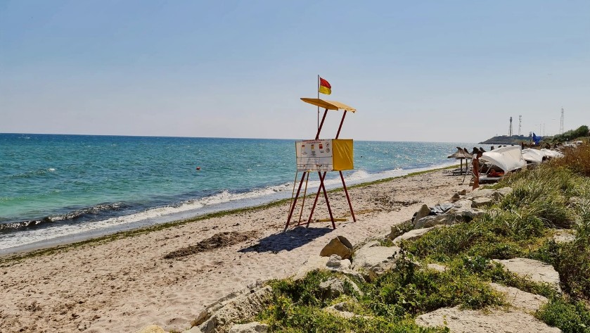 Plaja Tuzla, una dintre cele mai frumoase de pe litoralul românesc