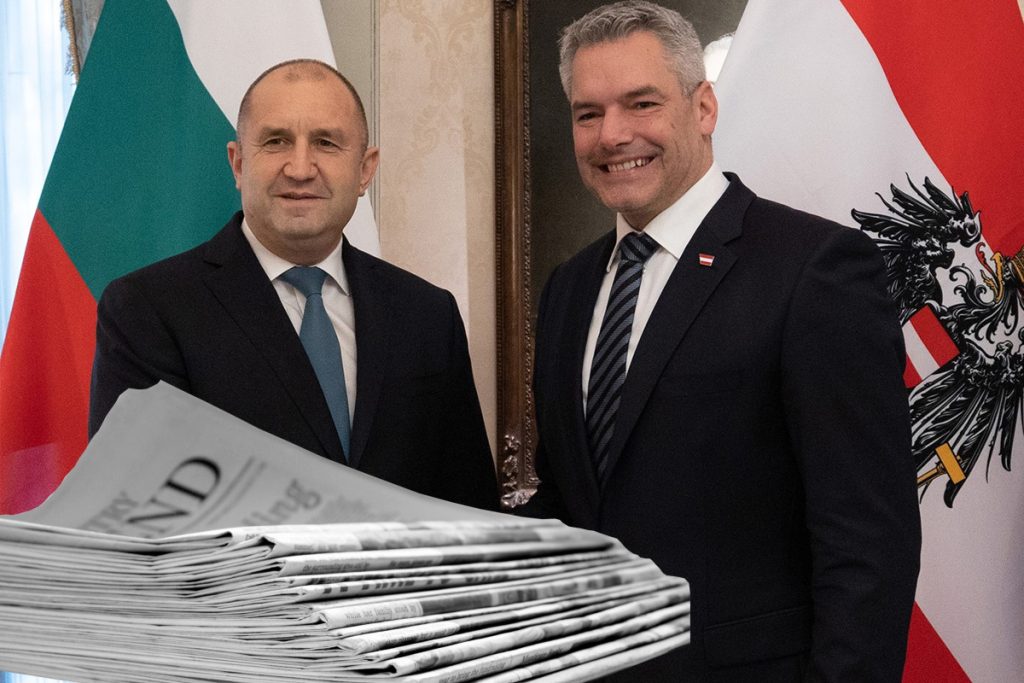 Surpriză în presa din Austria. Ce se scrie despre vizita lui Karl Nehammer în Bulgaria. Legătura cu România