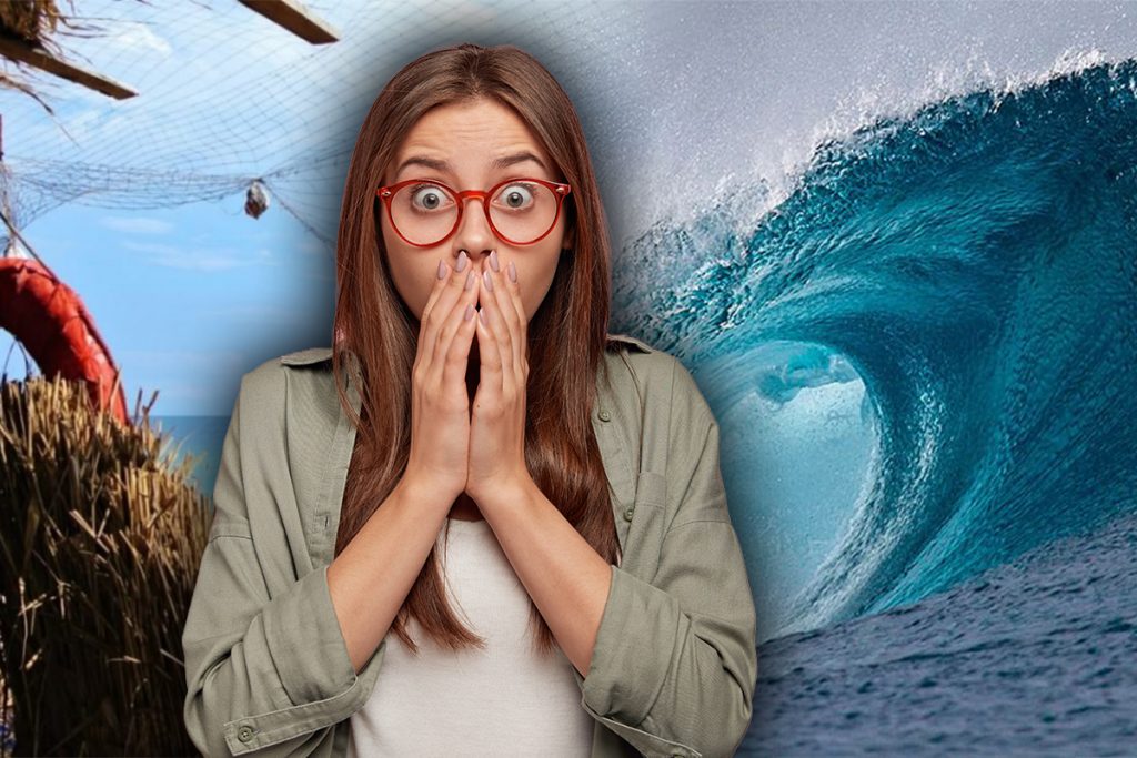 Una dintre cele mai frumoase plaje de pe litoralul românesc a fost înghițită de valuri. Era preferata turiștilor pentru apele turcoaz și nisipul fin