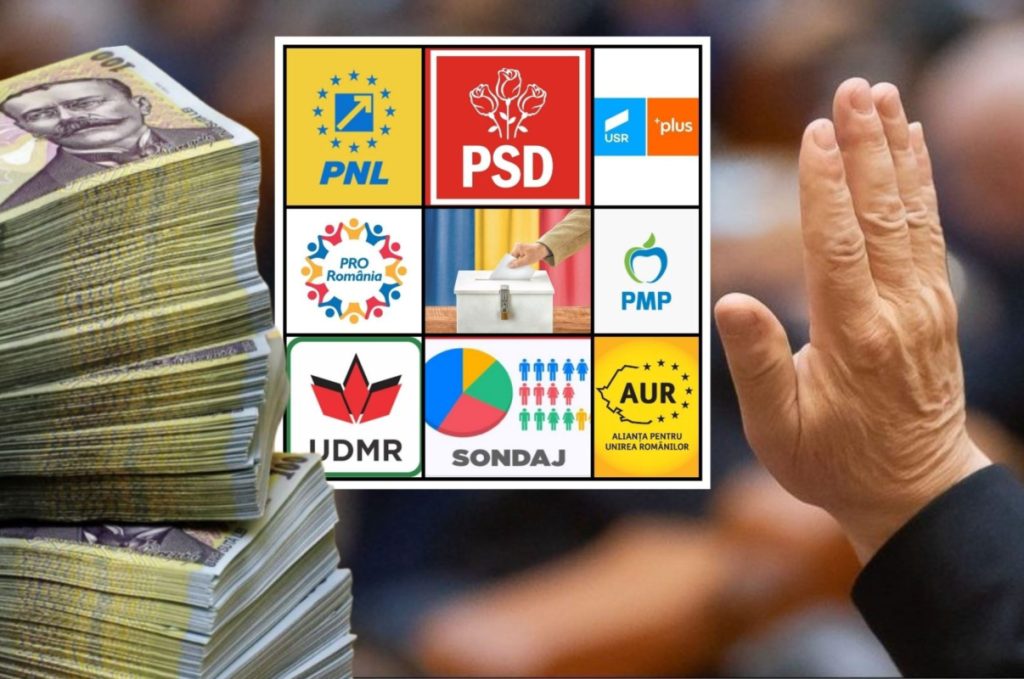 Politicienii nu mai pot scoate bani de la saltea pentru a-și finanța partidele fără a risca amenzi de 10.000 de euro. Proiect legislativ