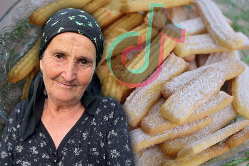 Biscuiți cu vanilie, rețeta făcută de bunica Gherghina de pe TikTok. Așa a devenit celebră