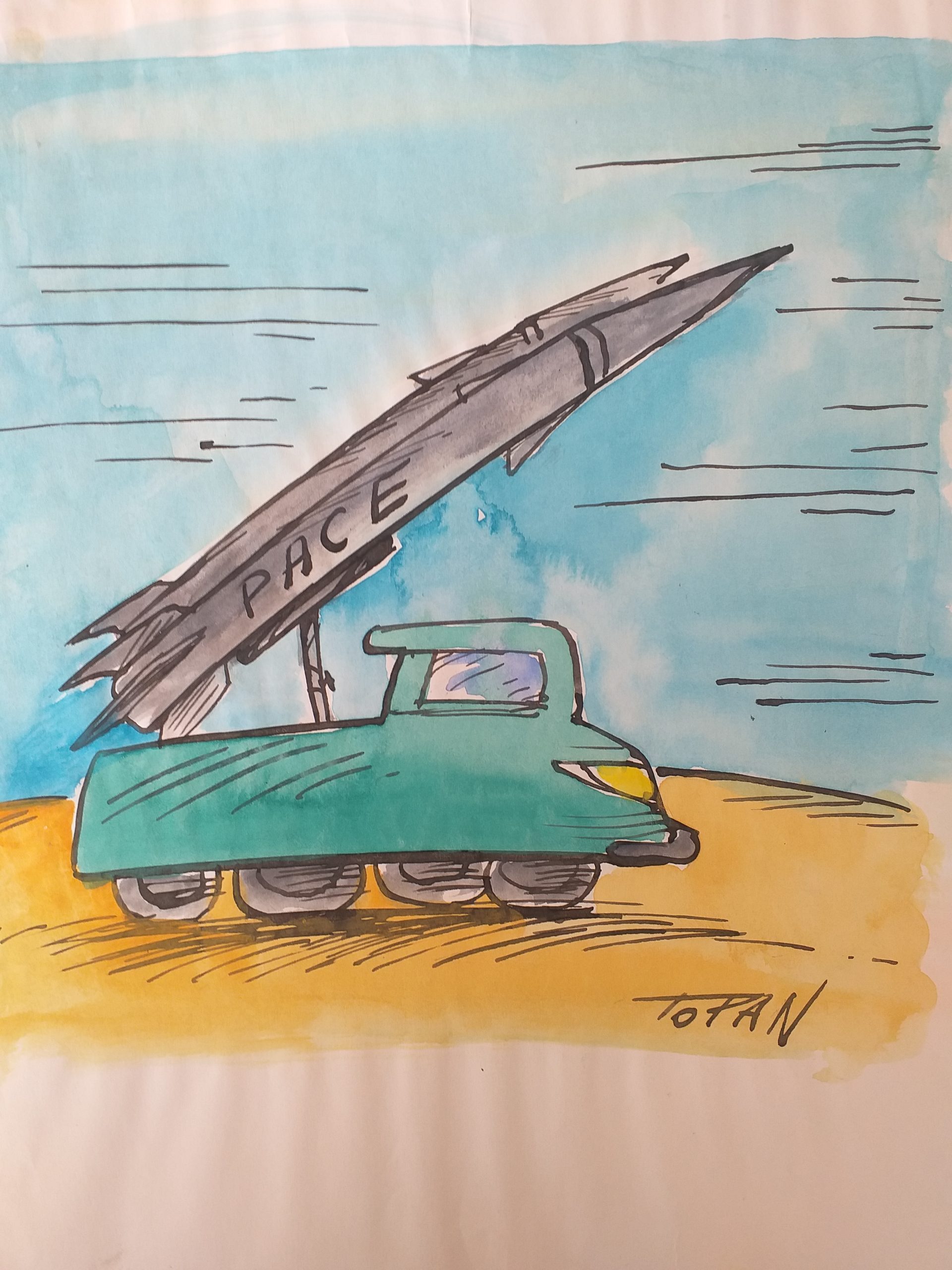 Caricatura Cristian Topan