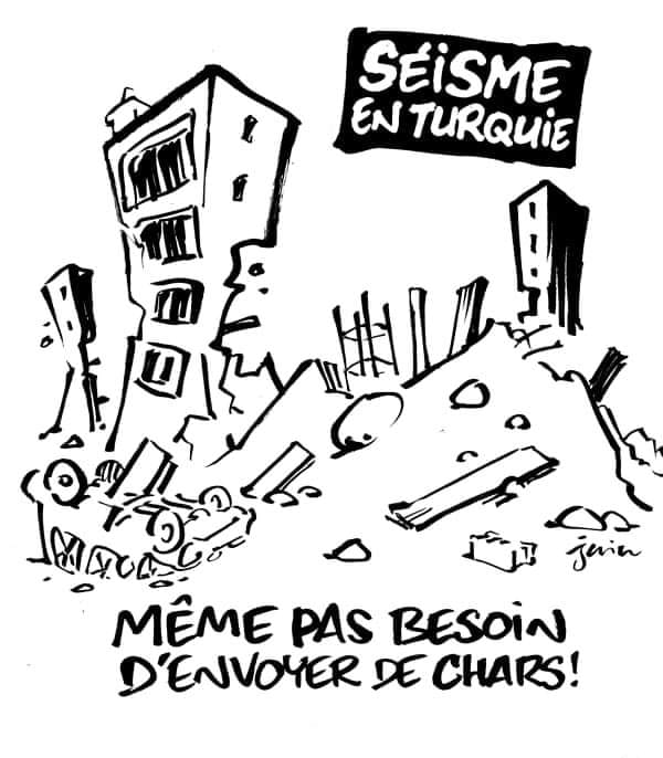 Caricatura din Charlie Hebdo