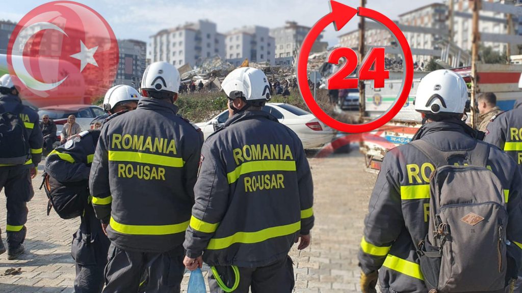Cu ce se confruntă echipele românești de salvatori trimise în Turcia. Colonelul Vlăduțoiu: „Lucrăm 24 de ore din 24”