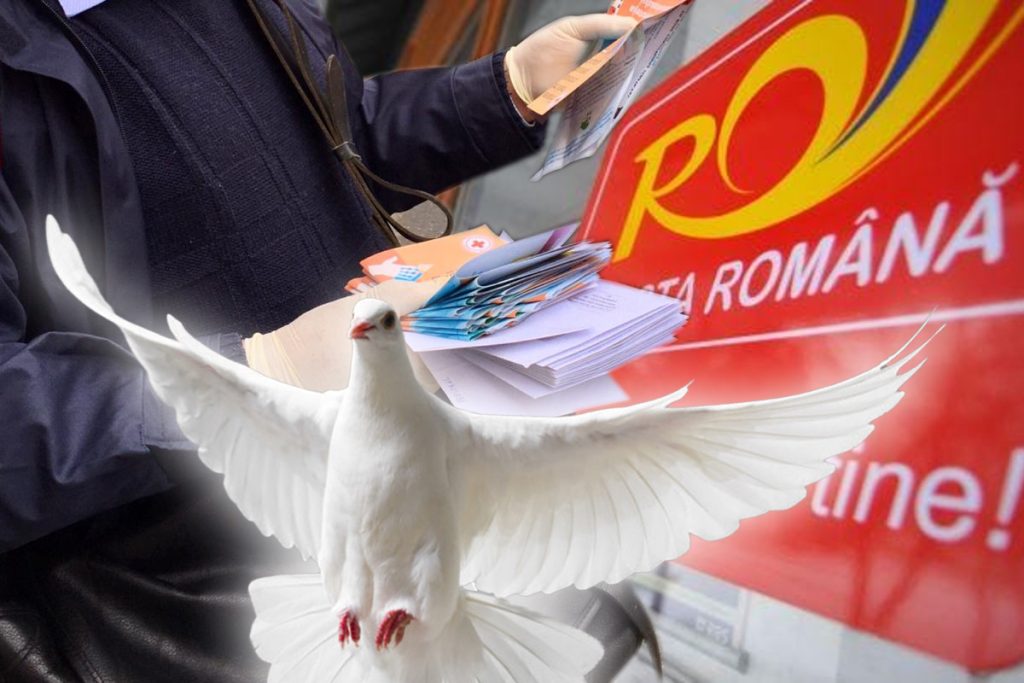 E mai rapid cu porumbelul voiajor. Cât timp durează livrarea cu Poșta Română a unei scrisori de la București la Brașov
