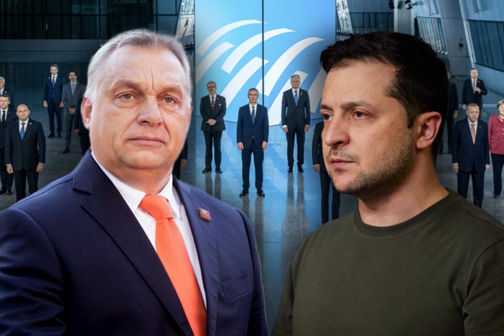 Gestul ciudat al lui Viktor Orban la apariția lui Volodimir Zelenski pentru poza oficială. Doar premierul maghiar a făcut notă discordantă