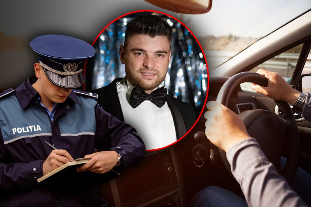 Ginerele lui Gigi Becali are probleme grave cu legea. Cum l-au prins polițiștii rutieri la volan, riscă să facă închisoare