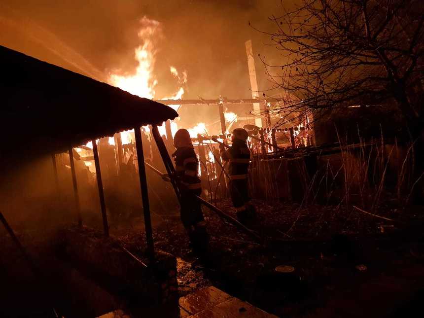 Incendiu la o centrala termica din Satu Mare. Sursa foto