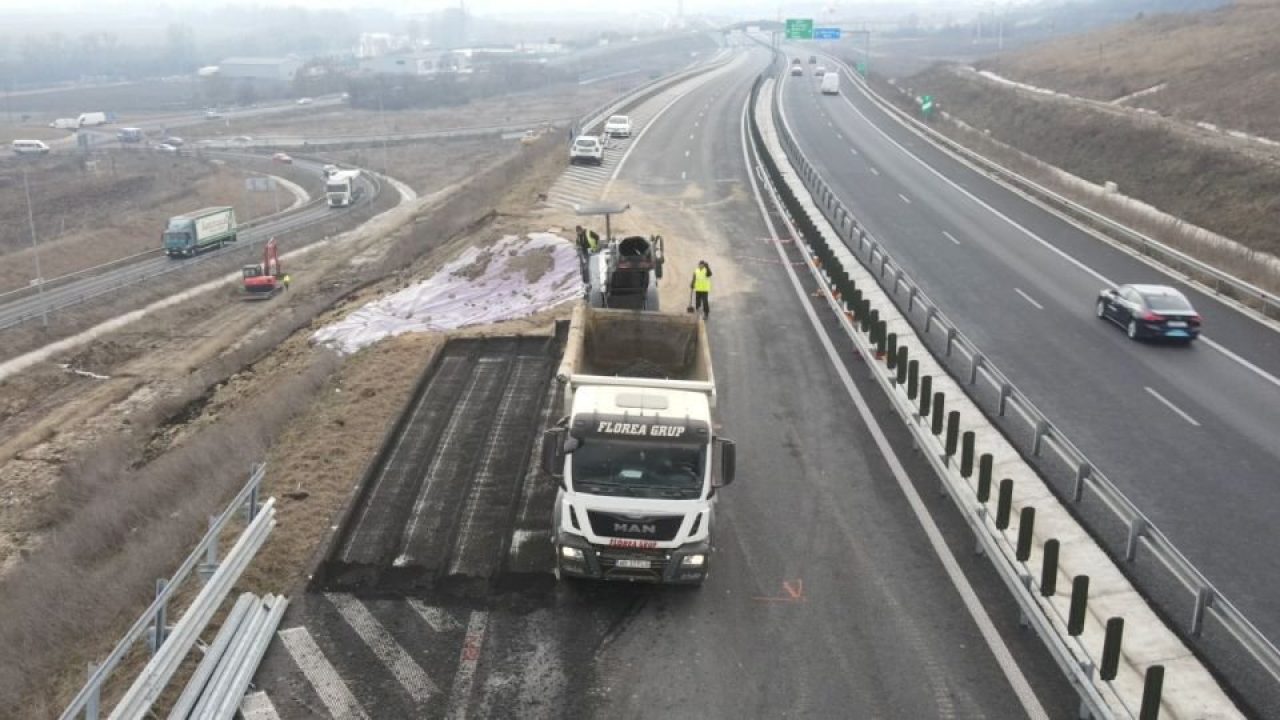 Probleme pe autostrada A10