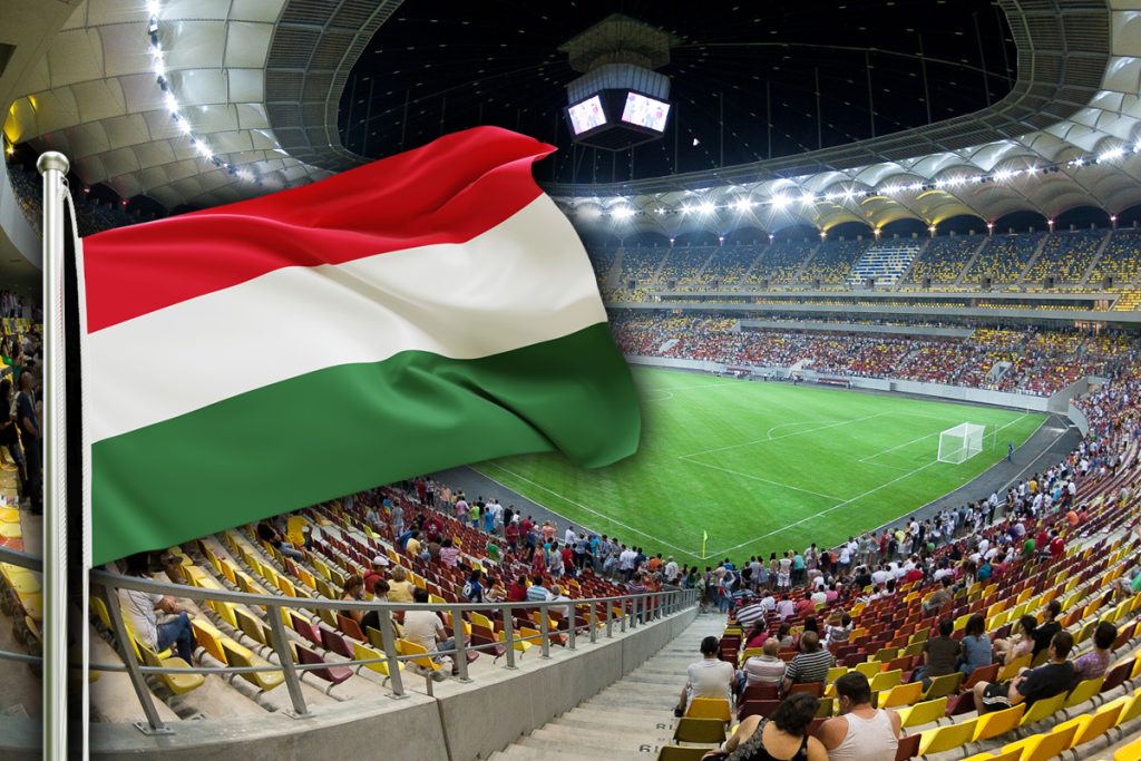 Steagul Ungariei Mari, legal pe stadioane?! Federația maghiară cere aprobarea: „Nu are mesaj politic”
