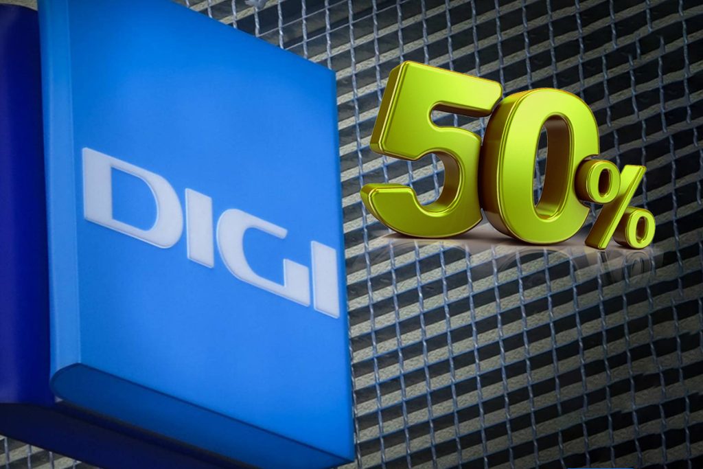 Vestea săptămânii de la RCS-RDS. E vorba despre rețeaua Digi, cum obții 50% reducere