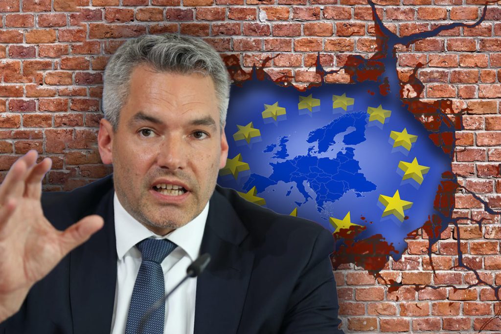Austria vrea ridicarea unui zid la granița UE. Explicația lui Karl Nehammer: „Bulgaria va deveni un model de urmat”