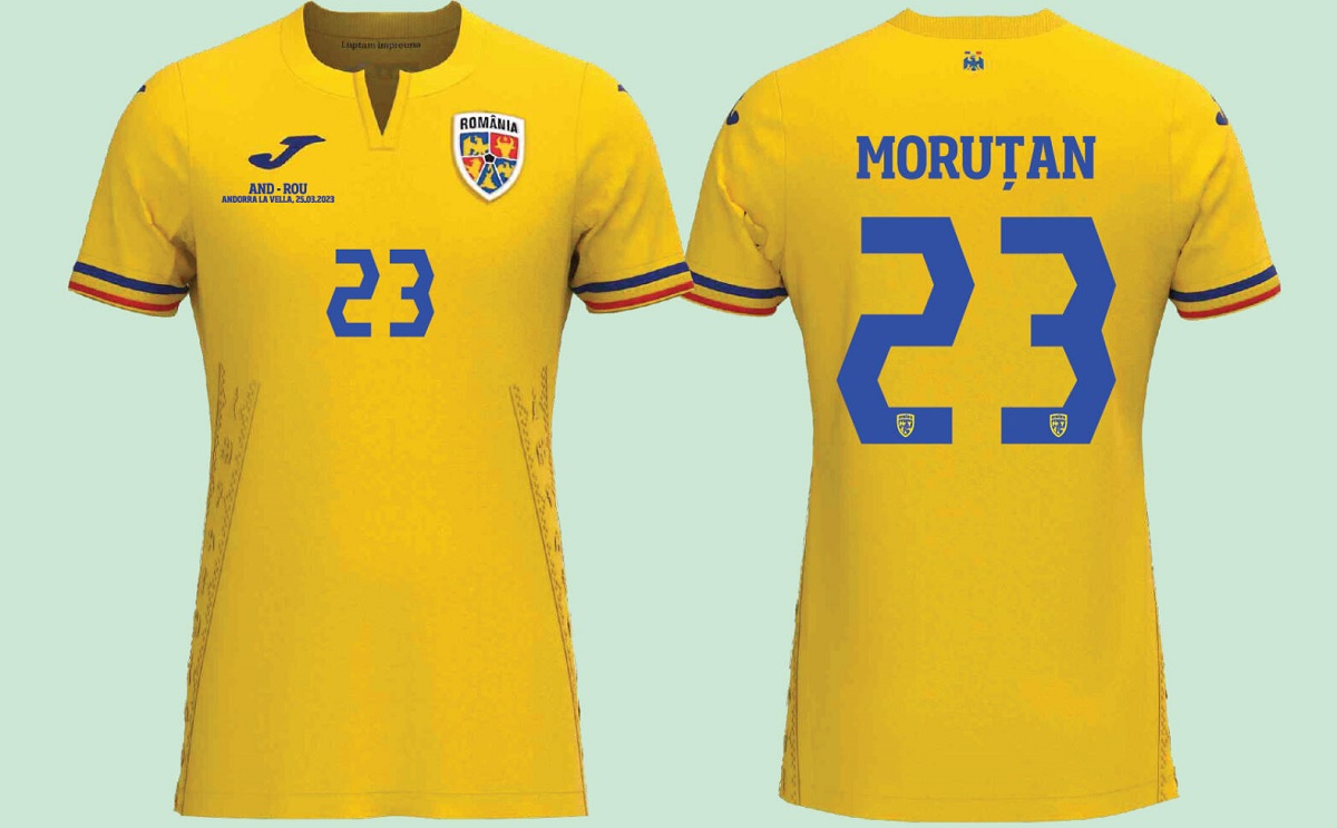 Simbolul românesc care apare pe noul echipament al naționalei de fotbal. Și suporterii au fost sursă de inspirație. Foto