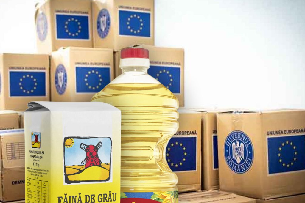 A început distribuirea pachetelor cu alimente de la UE în România. Cine se califică pentru acest ajutor