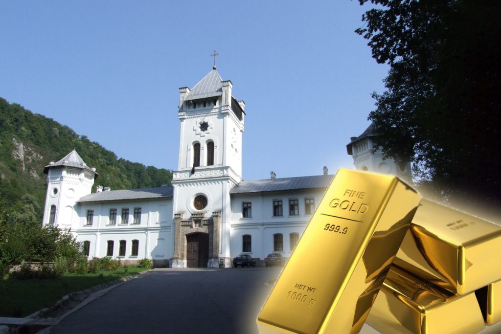 Operațiunea Neptun, 200 de tone de aur ascunse la Mănăstirea Tismana în Al Doilea Război Mondial