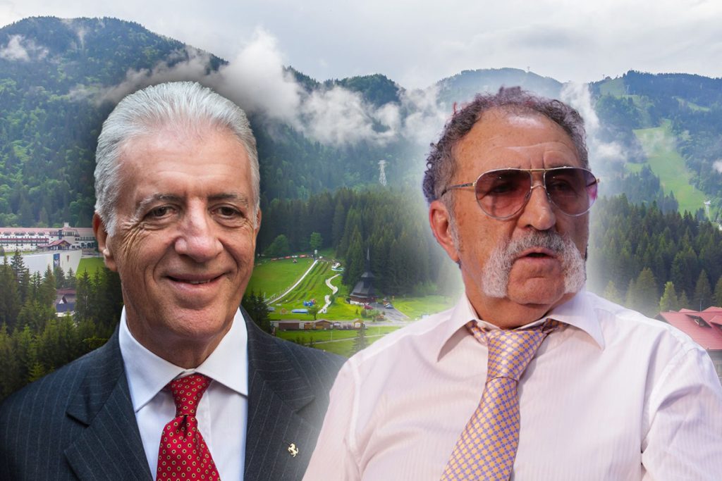 Piero Ferrari și Ion Țiriac au petrecut pe muzică populară în Poiana Brașov. Patronul Ferrari s-a băgat la horă alături de soția lui din România