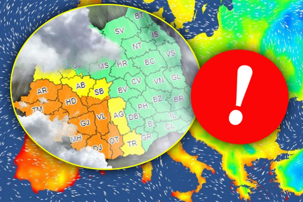 Anunț ANM. Când scăpăm de vremea rea? Veștile nu sunt bune! Zonele unde ninge și plouă