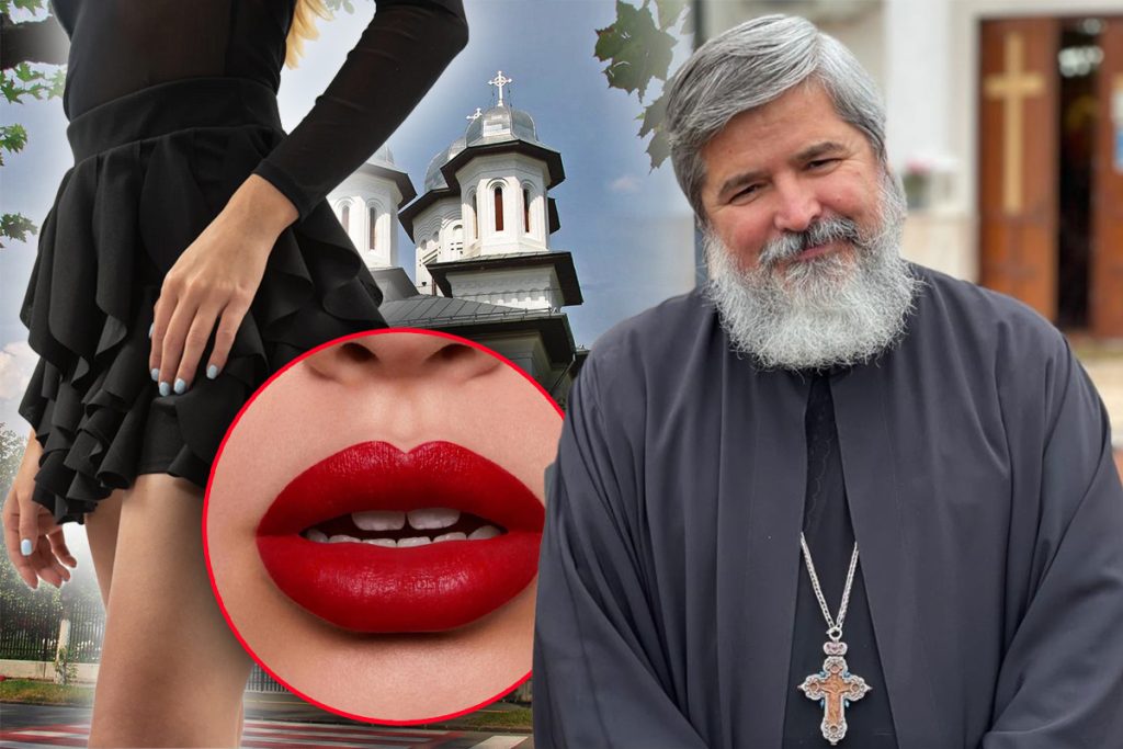 Ce spune preotul Vasile Ioana despre femeile care vin cu fusta scurtă la biserică și machiate: „Când s-a aplecat, nu s-a mai rugat nimeni”