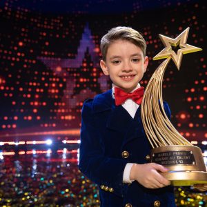 Prima reactie a lui Rares Prisacariu dupa ce a castigat Romanii au talent