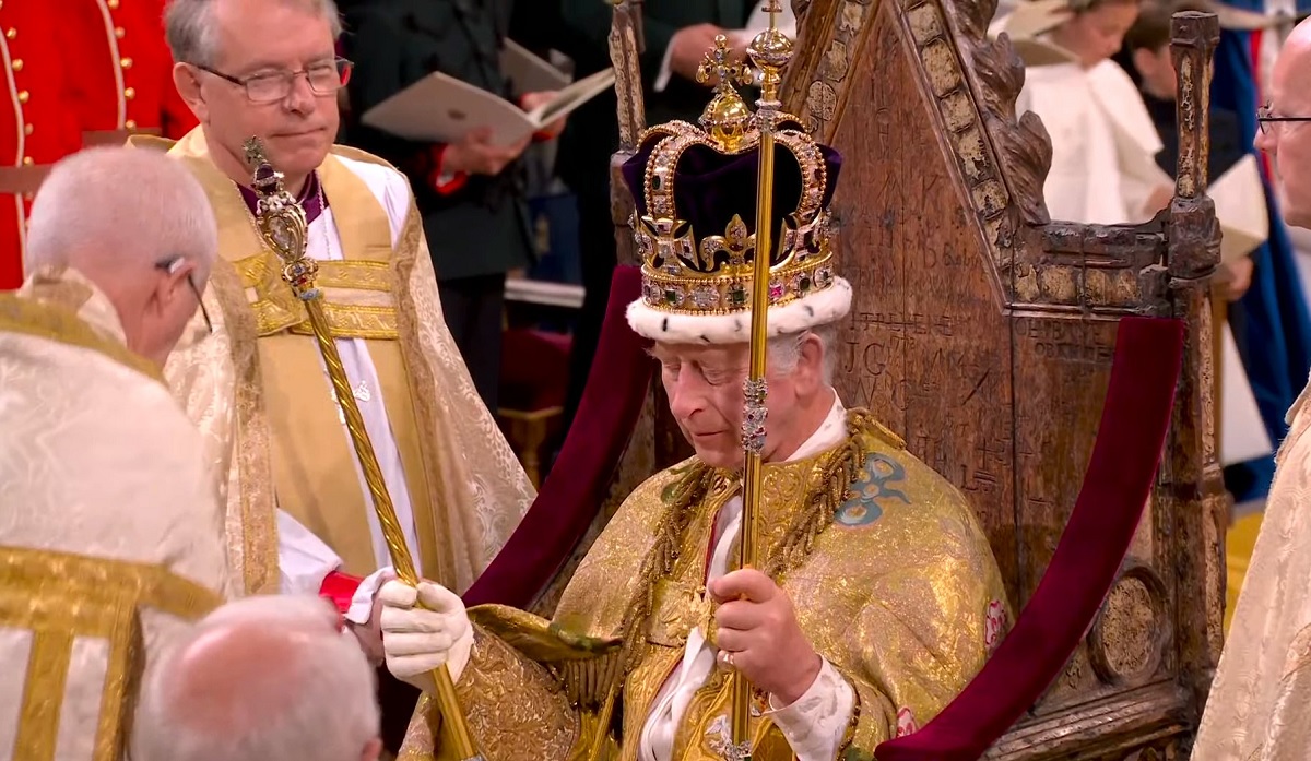 LIVE TEXT. Charles a fost încoronat rege al Angliei. Imaginile istorice la care s-a uitat lumea întreagă FOTO