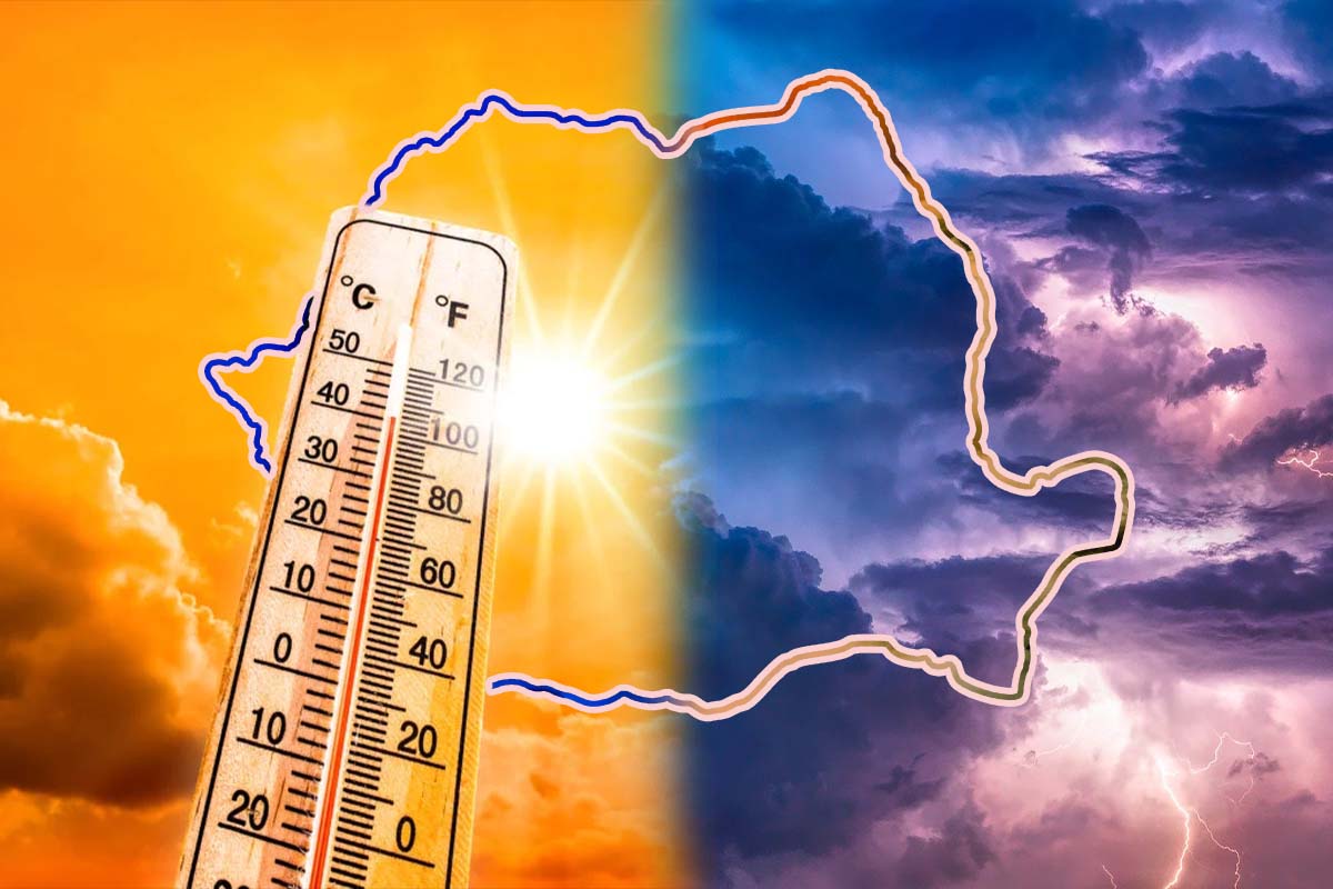 Cat timp sta canicula in Romania. Dupa vremea calduroasa, tara noastra e lovita de furtuni