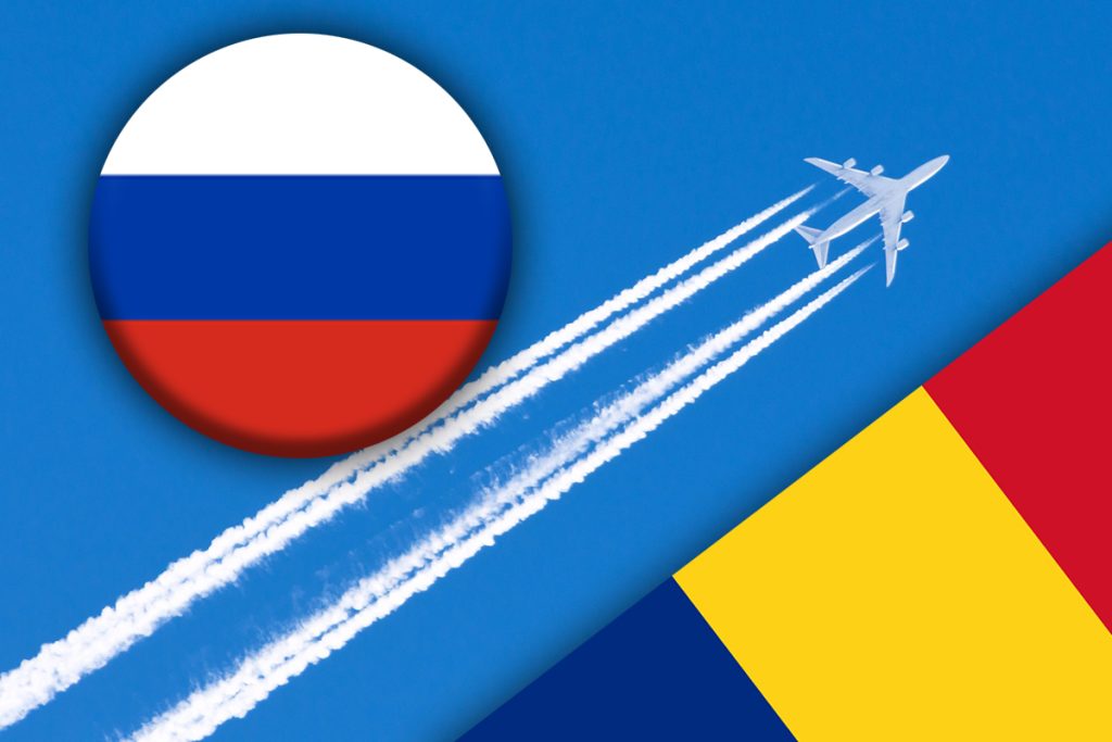 Un avion din Rusia aterizează sâmbătă la București pentru o misiune specială. Va fi păzit în permanență