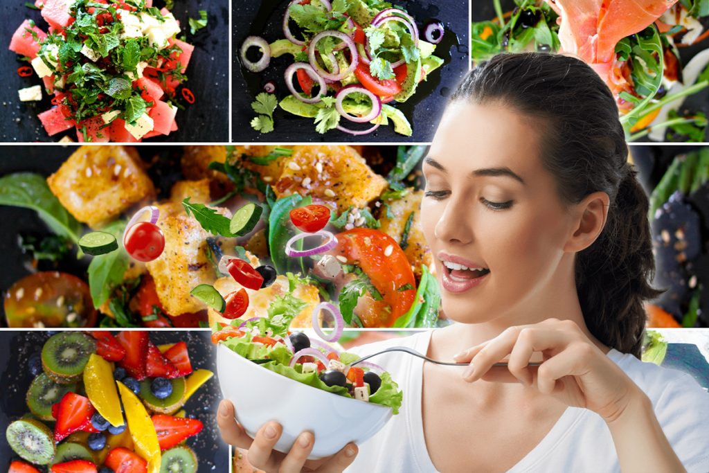 Salate de vară. 10 idei de rețete consistente și sănătoase