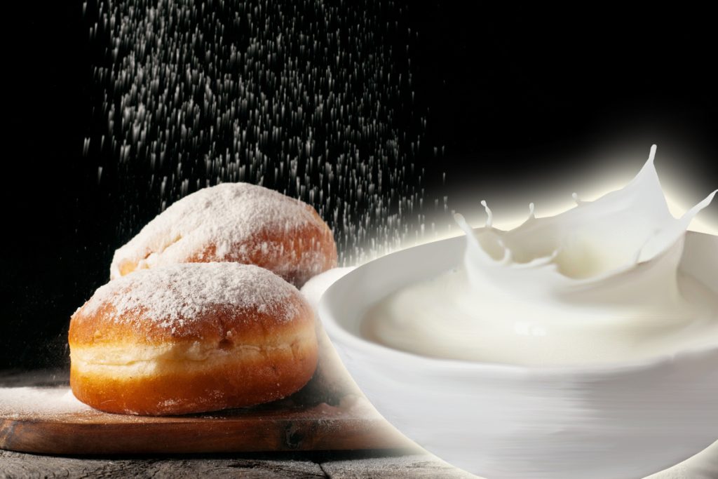 Secretul celor mai pufoase gogoși. Ce trebuie să adaugi în lapte, de fapt. Așa ies exact ca la gogoșerie