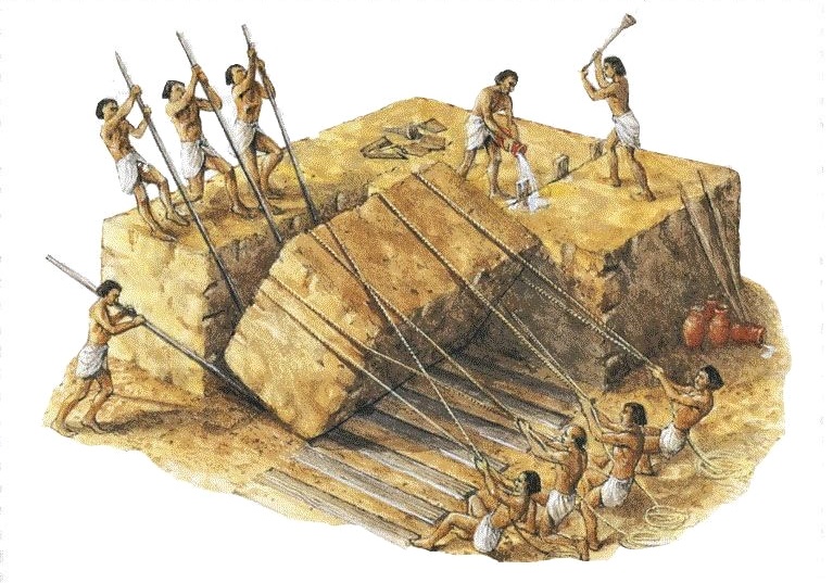 Cum au fost construite piramidele din Egipt?