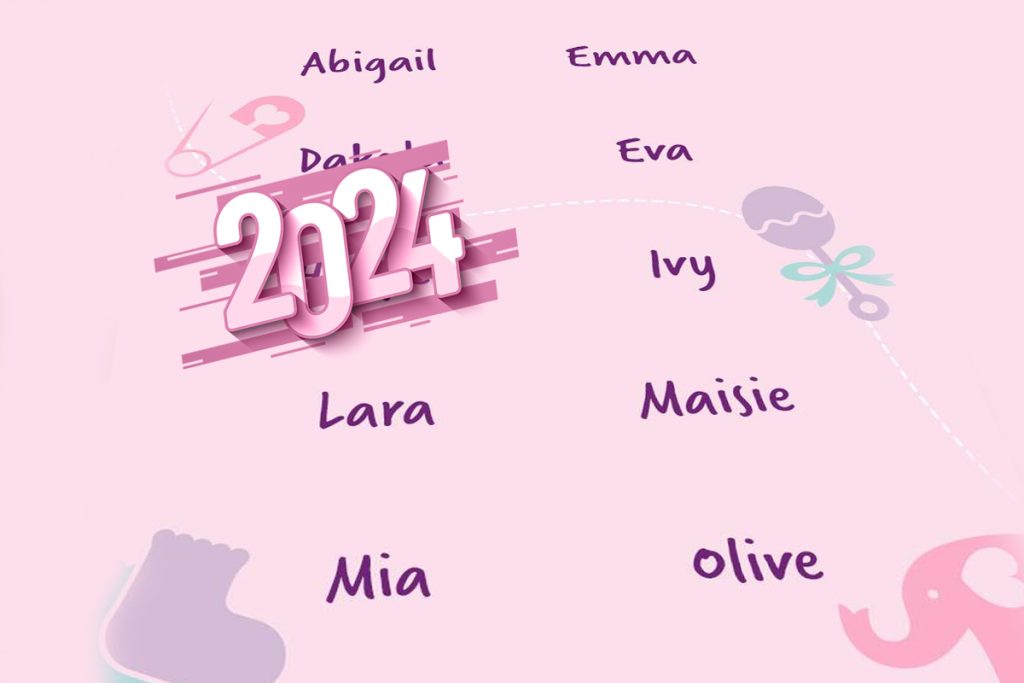 Nume de fete la modă în 2024. Cele mai frumoase prenume pentru fetițe