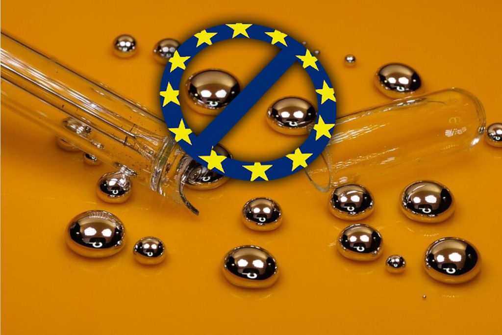 Ce este mercurul și de ce va fi interzis de UE din 2025?