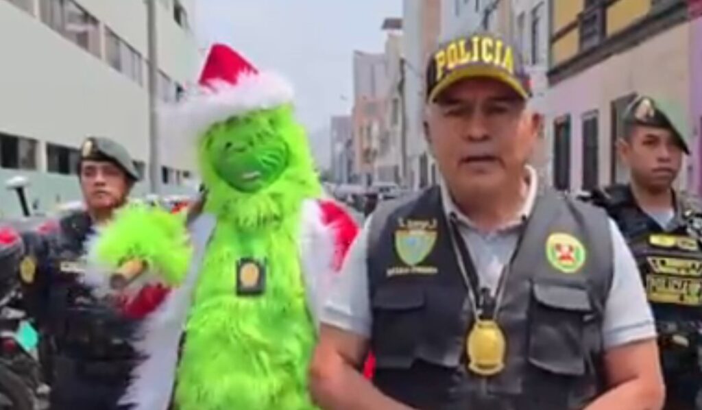 În Peru, Grinch arestează traficanți de droguri
