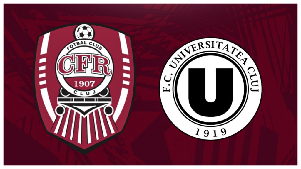 SuperLiga: CFR Cluj vs U Cluj – Derby-ul orgoliilor în Ardeal