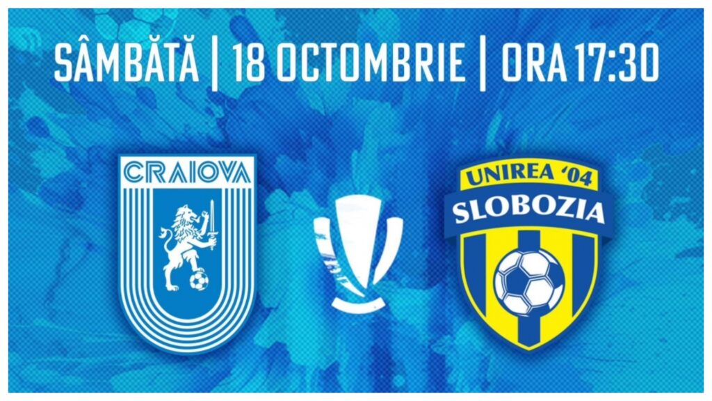 SuperLiga: Universitatea Craiova vs Unirea Slobozia – Oltenii, mari favoriţi