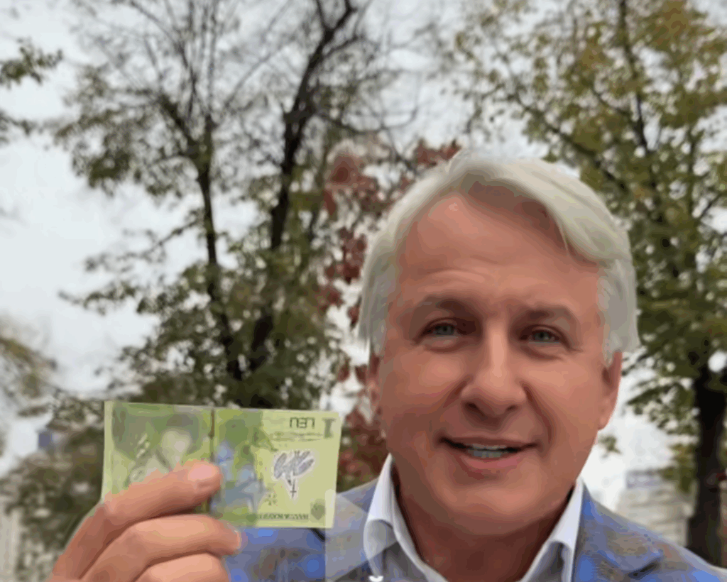 Un candidat promite parcare cu 1 leu pe oră în București. Dar el nu știe că domnul Călin Georgescu va face leul cât lira sterlină