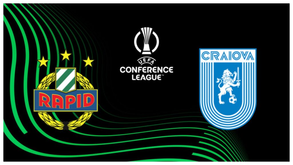 Conference League: Rapid Viena vs Universitatea Craiova – Misiune dificilă pentru olteni