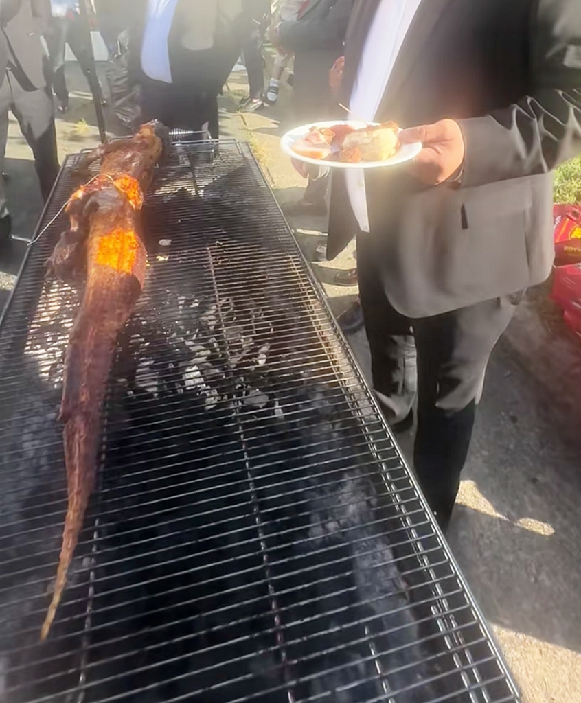 Postul tradițional românesc cu aligator la grătar. Sau așa-zisa „mâncare Lacoste”