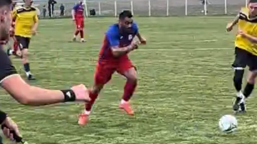 Bănel Nicoliță la 41 de ani. Când te gândești că a înscris pe Bernabeu, iar acum joacă în liga de amatori…