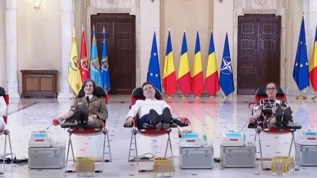 Nicușor Dan și-a refăcut sângele donat: a mâncat pâté en croûte, file de vițel și tartaletă cu mandarină la Bruxelles
