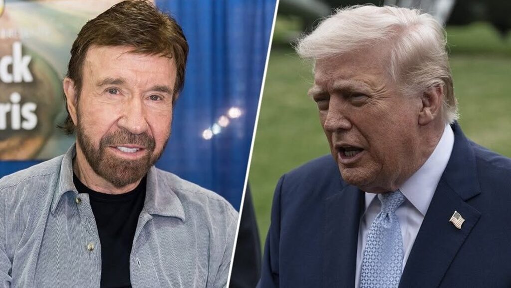Donald Trump deplânge moartea lui Chuck Norris: „Era un mare fan al meu”