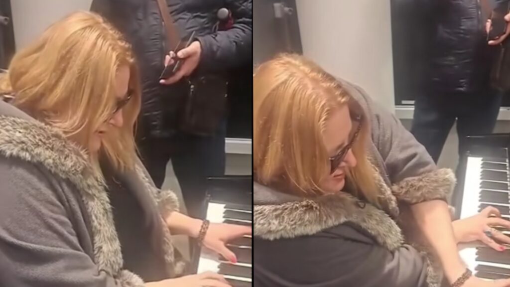 Șoșoacă la pian: fosta balerină a rupt clapele cu degetele de la mâini