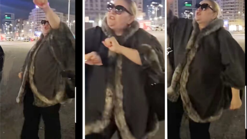 Cât de veselă este Diana Șoșoacă la protestele împotriva guvernului de când îi intră 8000 de euro pe lună de la Parlamentul European!