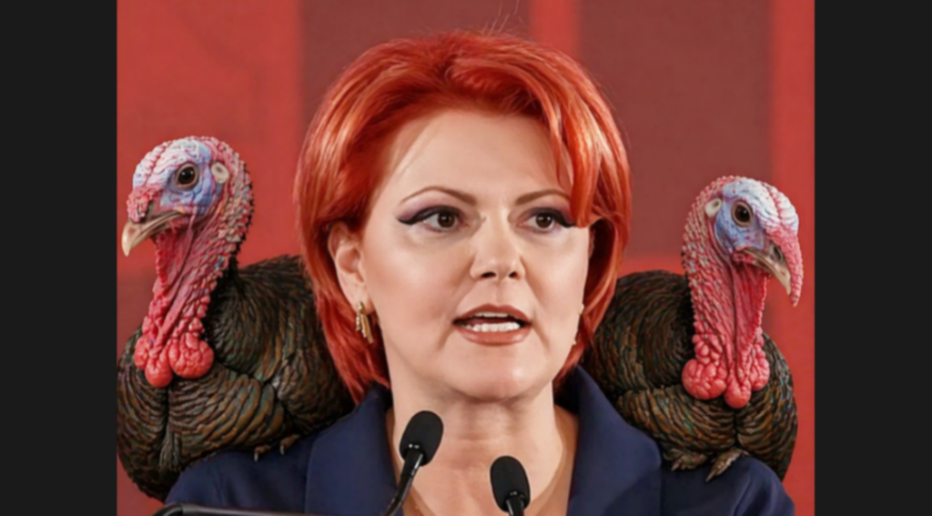 Exclusiv! Un coteț de curci îi răspunde Olguței Vasilescu fără înjurături și o închide ca la Fazan