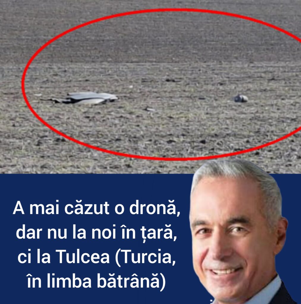 A mai căzut o dronă, dar nu în România