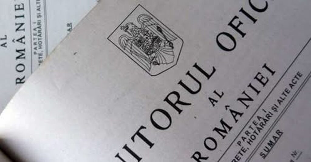 Numirea miniștrilor interimari a fost publicată în Monitorul Oficial