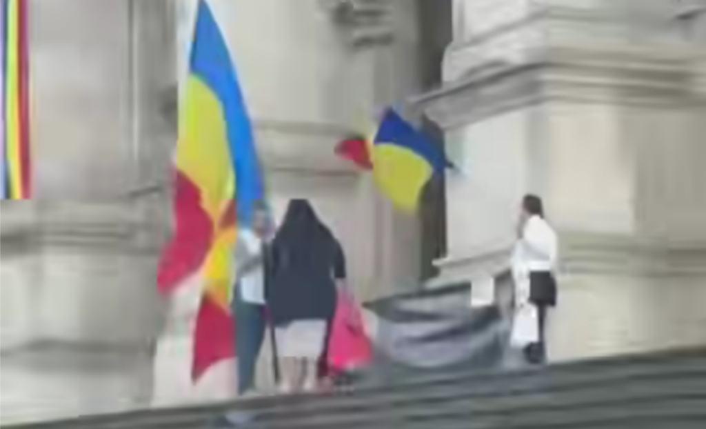 Protest masiv la Curtea de Apel București. Milioane de români sunt prezenți acolo prin telepatie, ca păsările