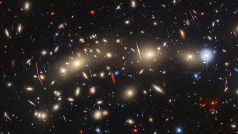 O galaxie pitică, la originile universului