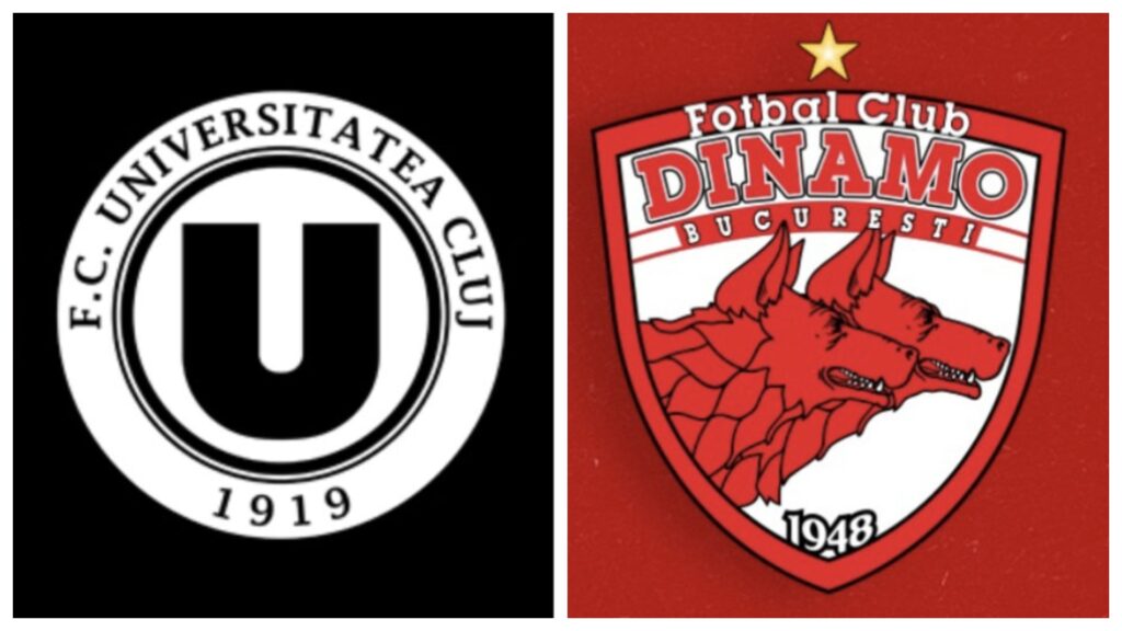 Ponturi pariuri. U Cluj – Dinamo. Cote SuperLiga