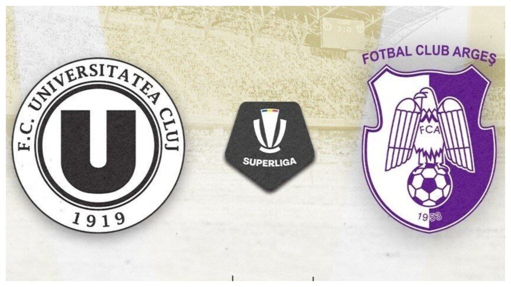 Ponturi pariuri. U Cluj – FC Argeş. Cote SuperLiga